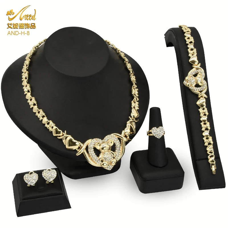 Golden Majesty Jewelry Set