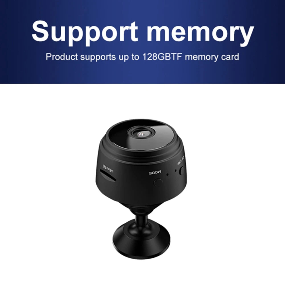 Mini WiFi Smart Camera 1080P – Night Vision & Home Security
