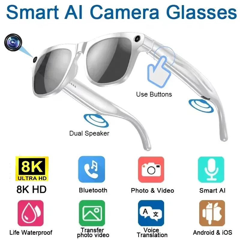 VisionX AI Smart Glasses
