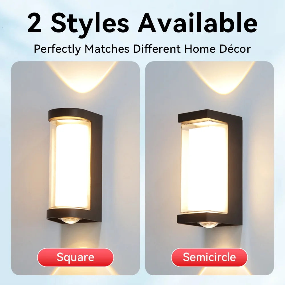Modern Outdoor Wall Light