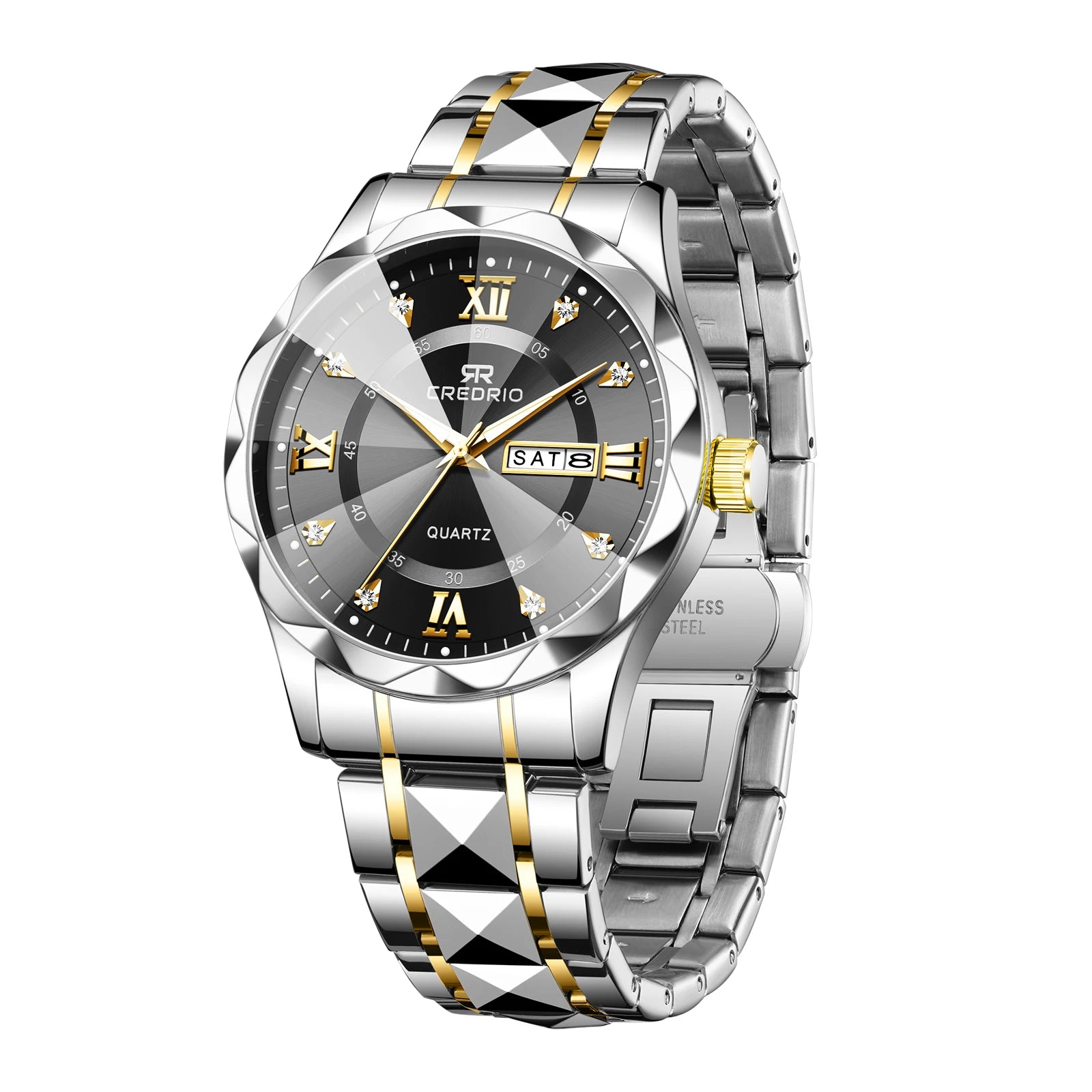 Men’s Luxury Quartz Watch – Waterproof & Luminous