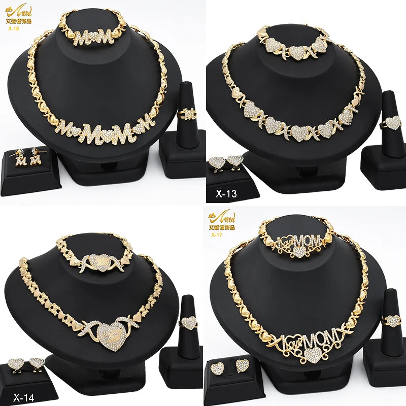 Golden Majesty Jewelry Set