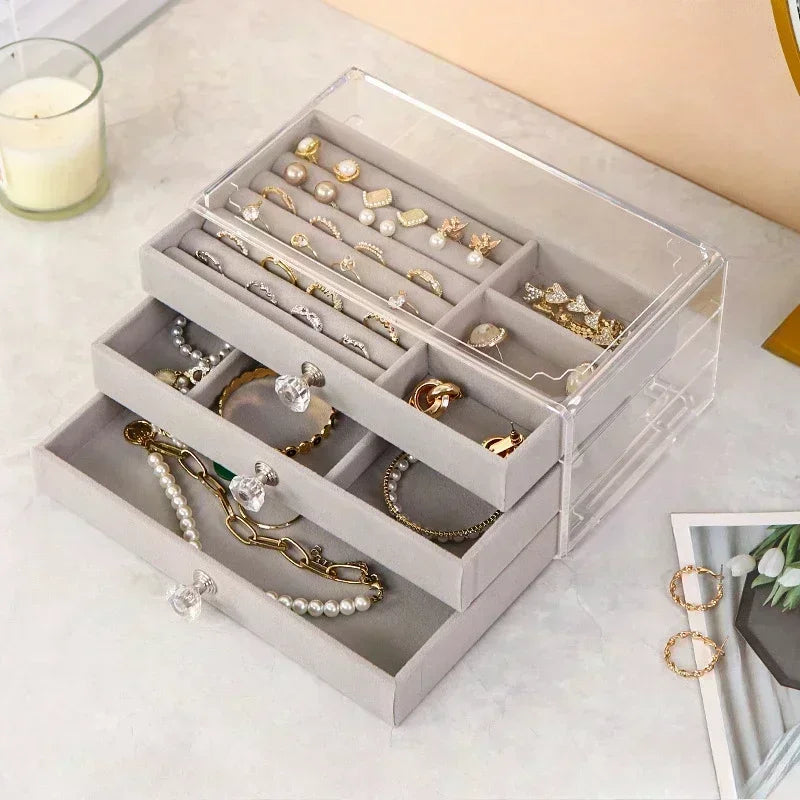LuxeVault Jewelry Organizer