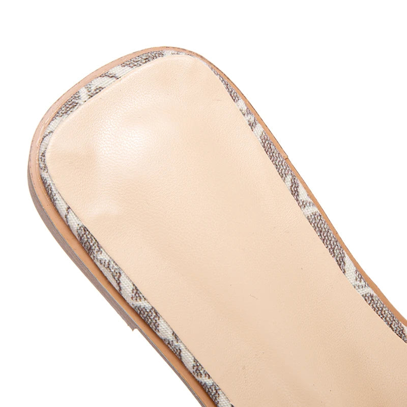 Women’s Printed Slide Sandals – Comfortable & Anti-Slip
