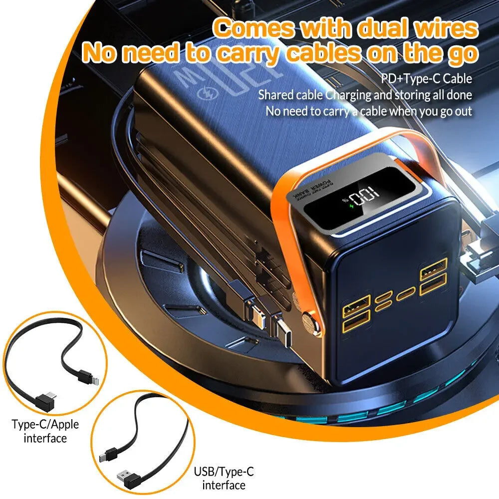 Portable Power Bank with Fast Charging – Multi Device Support