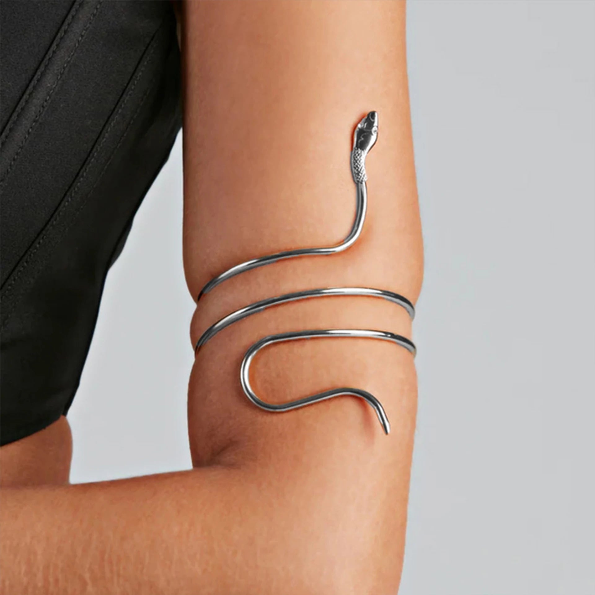 Snake Spiral Arm Cuff