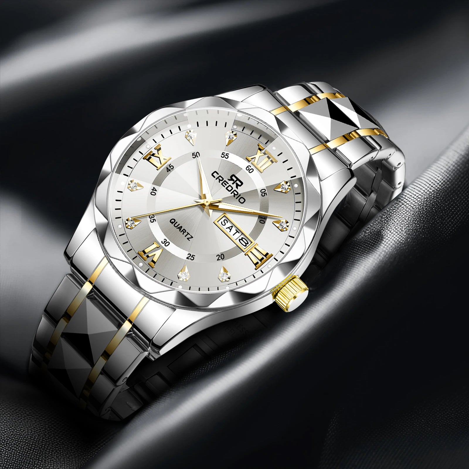 Men’s Luxury Quartz Watch – Waterproof & Luminous