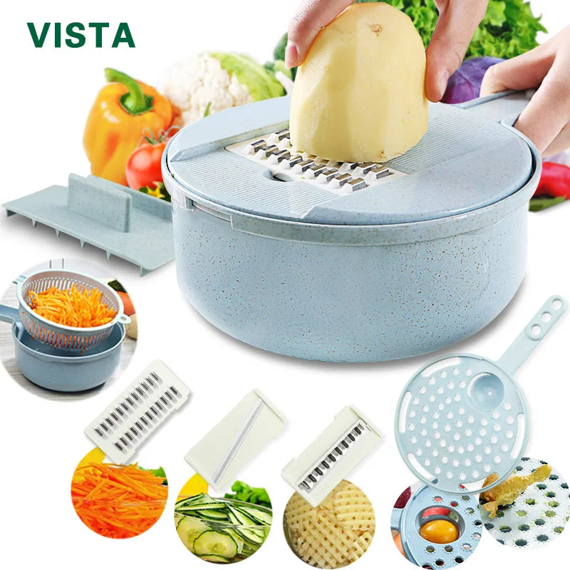 Pro Vegetable Chopper – 6 Blades