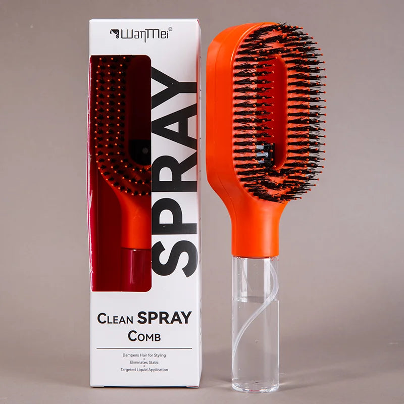 2-in-1 Hair Mist Brush – Smooth & Detangle