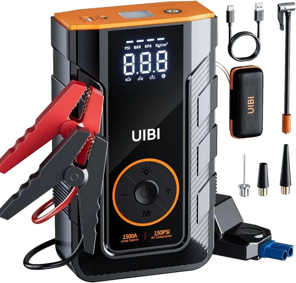 PAIVIROKU 5000A Car Jump Starter with Air Compressor