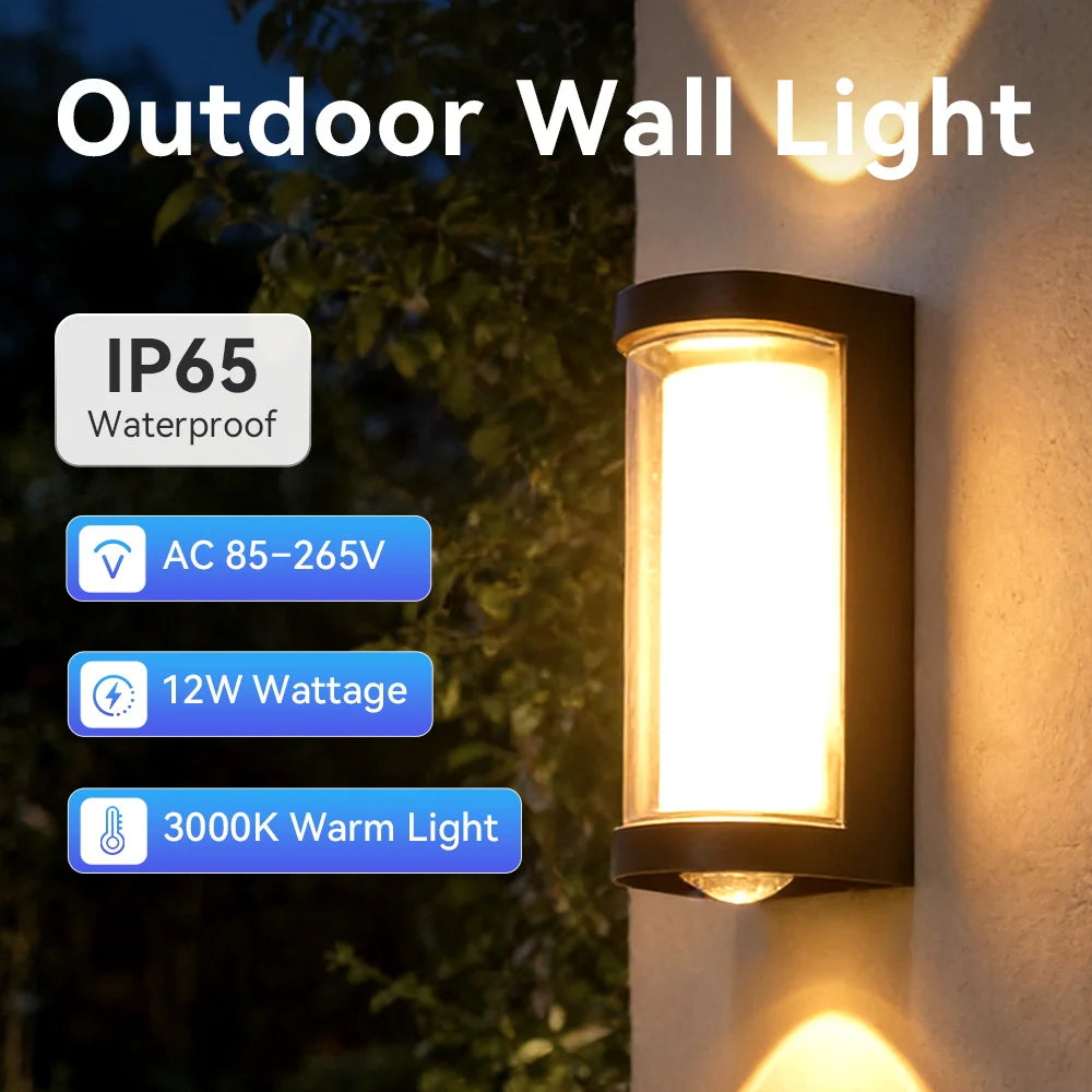 Modern Outdoor Wall Light