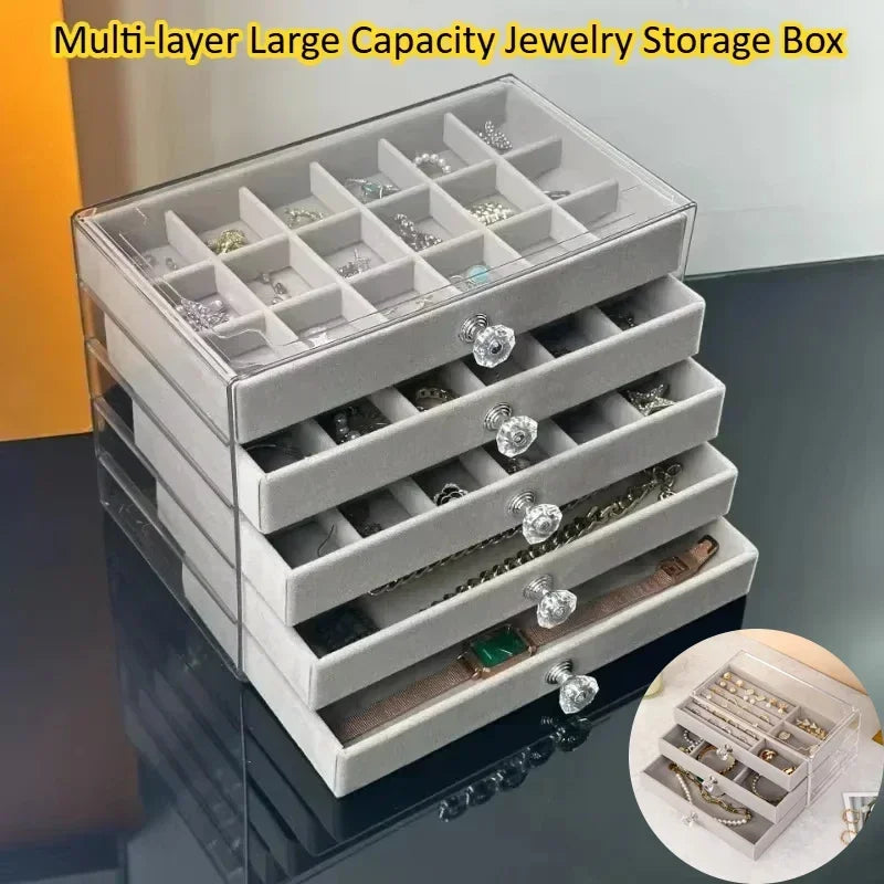 LuxeVault Jewelry Organizer